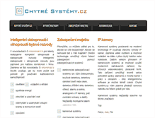 Tablet Screenshot of chytresystemy.cz